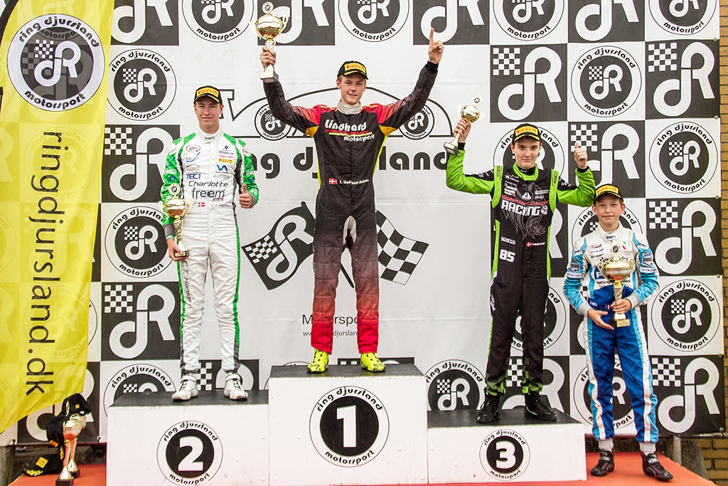 Sidst vi besøgte Ring Djursland, fik Jonas Lindhard Nielsen sølvtøj med hjem.
(Foto: Formel 4 Renault DK)
